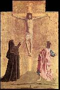 Piero della Francesca Polyptych of the Misericordia: Crucifixion oil